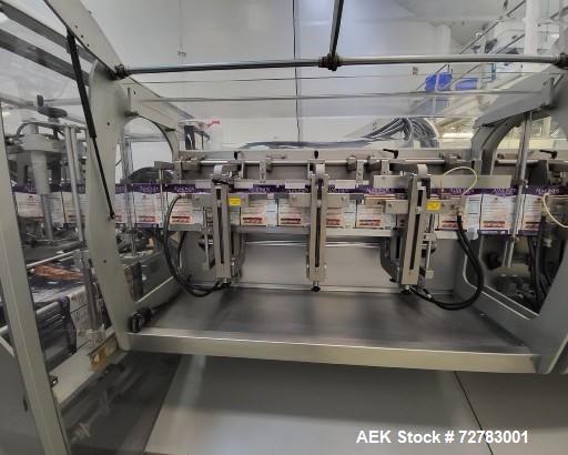 Used- Mespack Model H-260-FE Horizontal Form Fill Seal for Stand Up Pouches. Capable of speeds up to 100 pouches per minute....