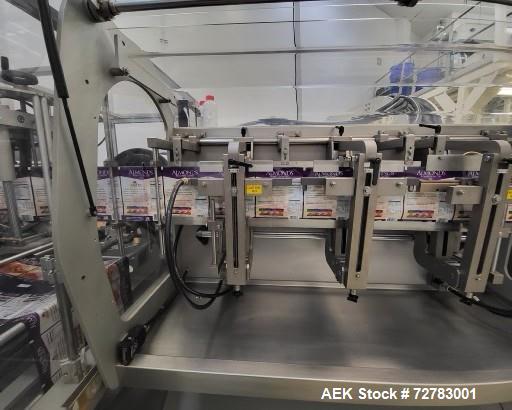 Used- Mespack Model H-260-FE Horizontal Form Fill Seal for Stand Up Pouches. Capable of speeds up to 100 pouches per minute....