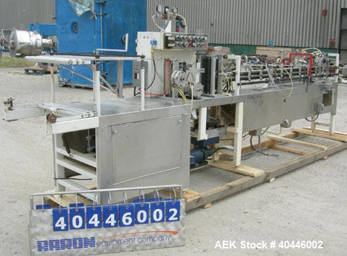 Used N & W Packaging Machinery Automatic Form, Fill and Seal Machine, model PF-III-R. Approximate package size range: Minimum width 2" to 8" maximum, minimum height 2" to 10" maximum, speed up to 70 ...