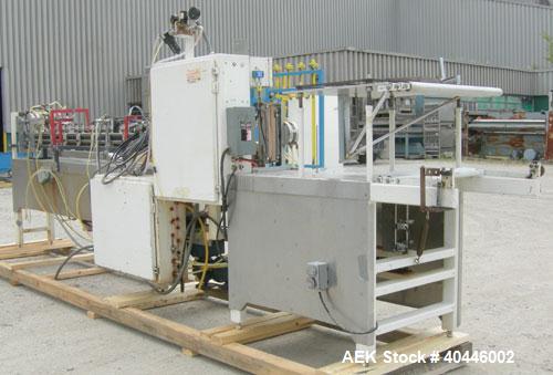 Used N & W Packaging Machinery Automatic Form, Fill and Seal Machine, model PF-III-R. Approximate package size range: Minimum width 2" to 8" maximum, minimum height 2" to 10" maximum, speed up to 70 ...