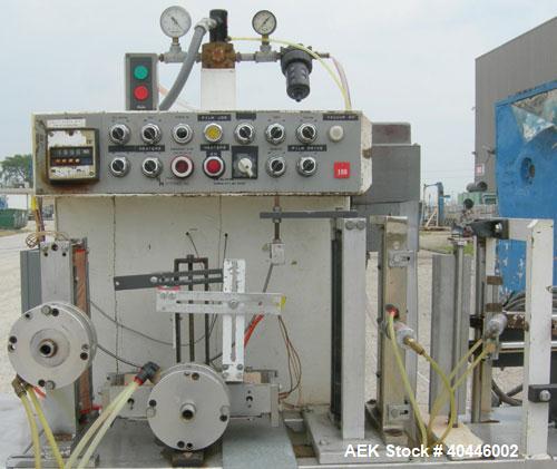 Used N & W Packaging Machinery Automatic Form, Fill and Seal Machine, model PF-III-R. Approximate package size range: Minimum width 2" to 8" maximum, minimum height 2" to 10" maximum, speed up to 70 ...