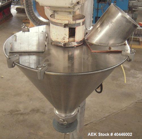 Used N & W Packaging Machinery Automatic Form, Fill and Seal Machine, model PF-III-R. Approximate package size range: Minimum width 2" to 8" maximum, minimum height 2" to 10" maximum, speed up to 70 ...