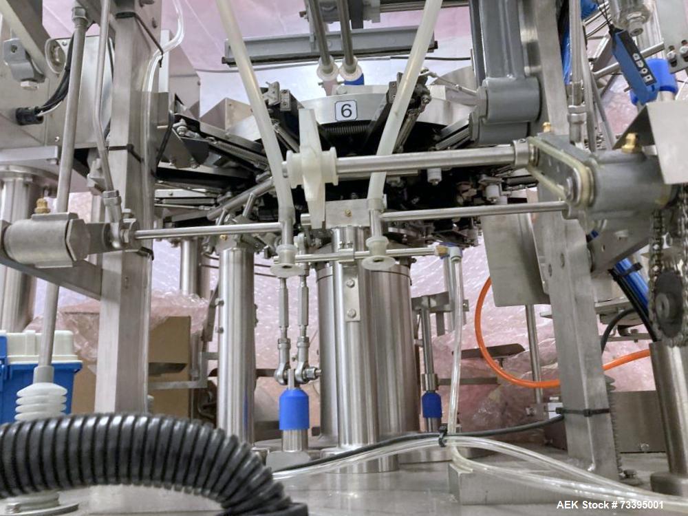 Unused Plan It Packaging Systems Neptune RotoBagger Simplex 8ST-210 Pre-Made Pouch Form-Fill-Seal Machine