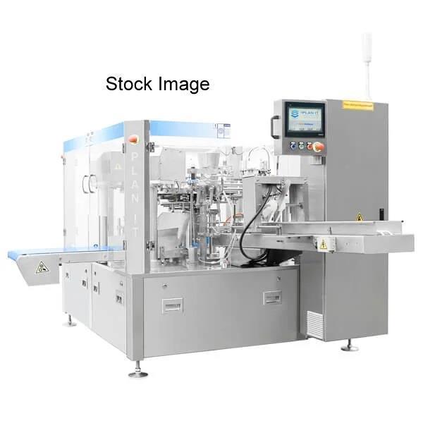 Unused Plan It Packaging Systems Neptune RotoBagger Simplex 8ST-210 Pre-Made Pouch Form-Fill-Seal Machine