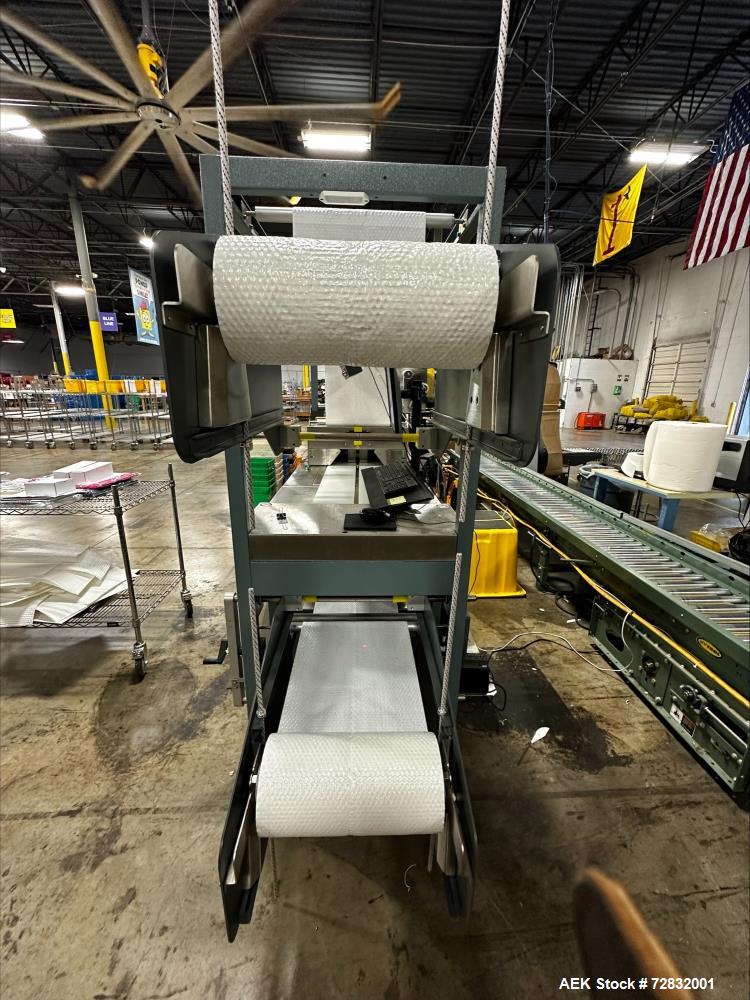 Used Automated Packaging Priority Pack Model PPK300 Horizontal Bubble Wrap Machi