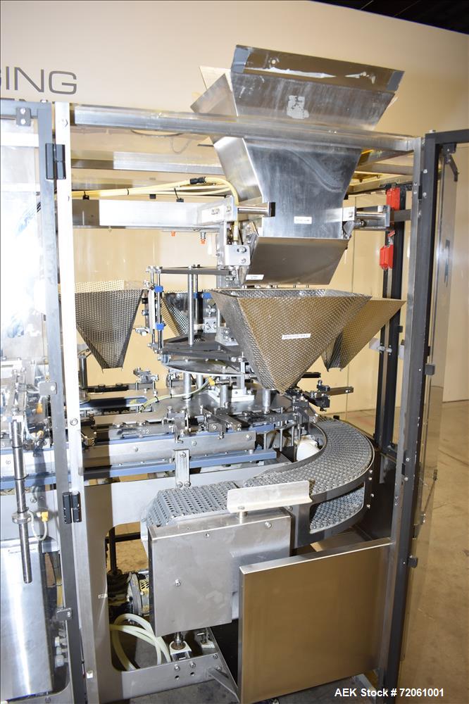 Used- Roberts Model IMP1500 Preformed Pouch Packager