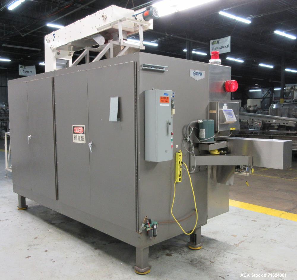 Used- Ropak Model V High Speed Rotary Pouch Machine