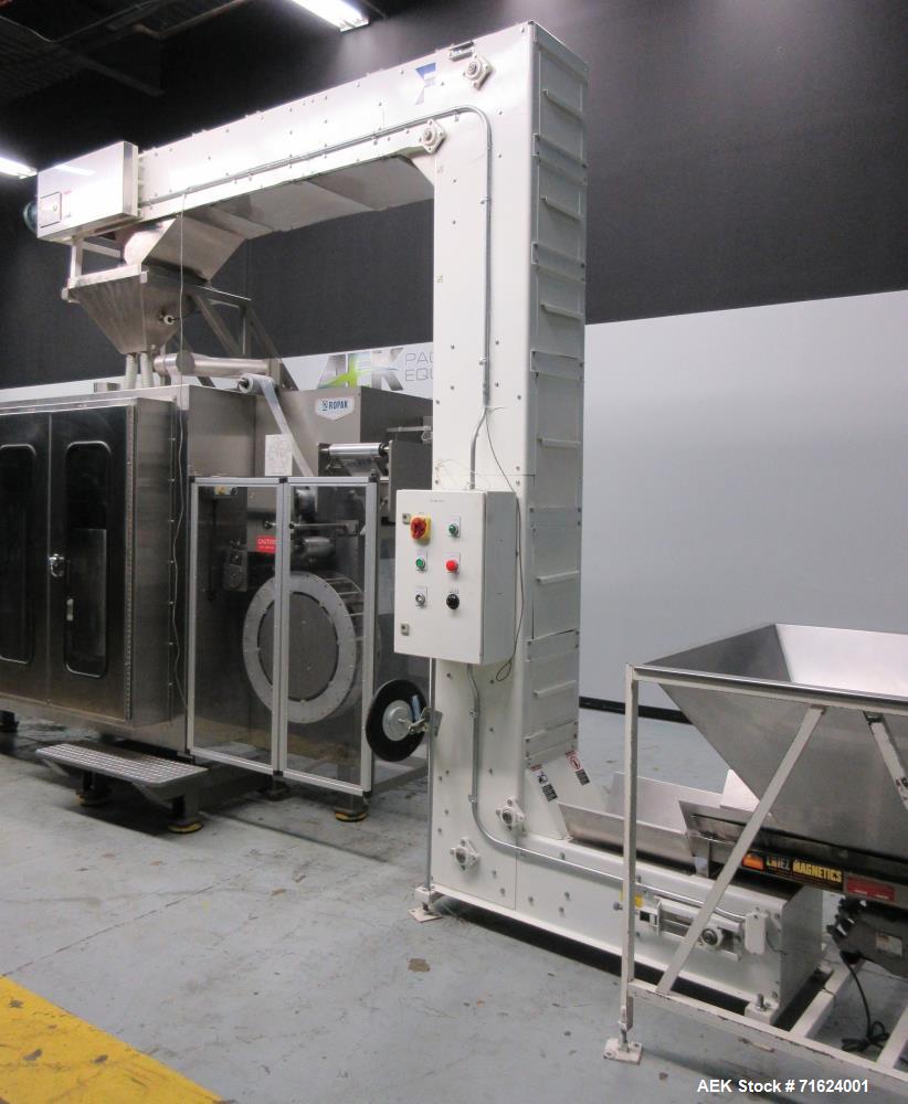 Used Ropak Model V High Speed Rotary Pouch Machine
