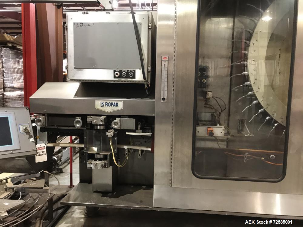 Used Ropak Model V High Speed Horizontal Form Fill Seal Machine