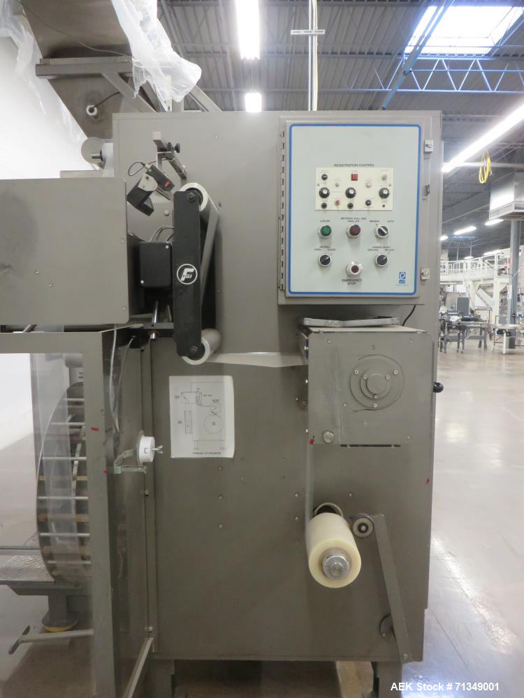 Used Ropak High Speed Rotary Pouch Machine with Volumetric Product Feeder