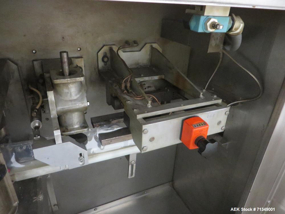 Used Ropak High Speed Rotary Pouch Machine with Volumetric Product Feeder