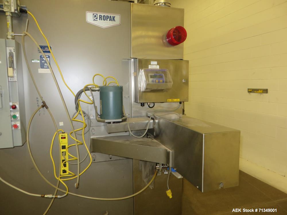 Used Ropak High Speed Rotary Pouch Machine with Volumetric Product Feeder