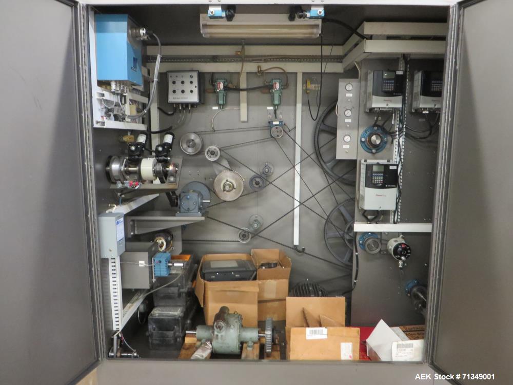 Used Ropak High Speed Rotary Pouch Machine with Volumetric Product Feeder