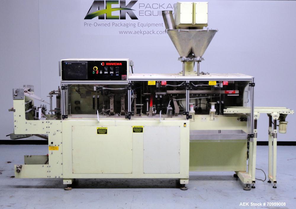 Used Rovema Model HVS-160 Duplex Horizontal Bagging Machine