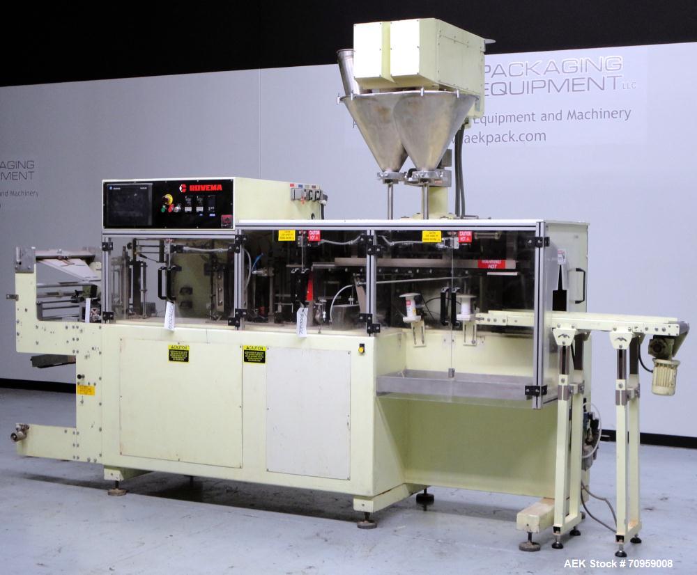 Used Rovema Model HVS-160 Duplex Horizontal Bagging Machine