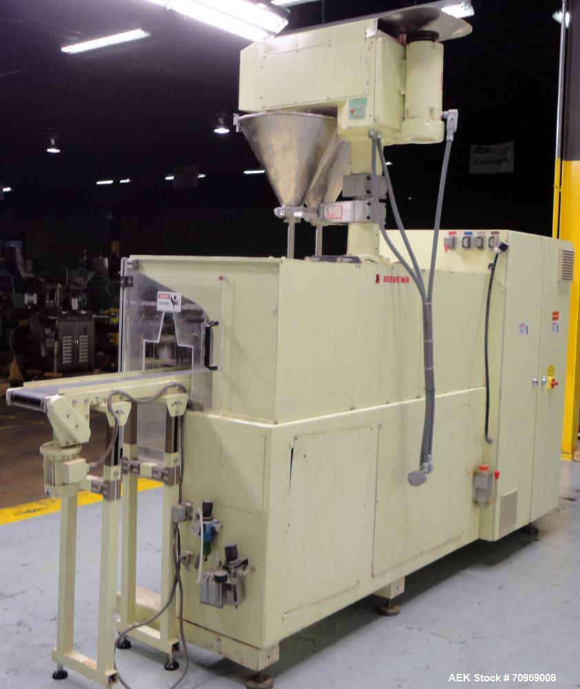 Used Rovema Model HVS-160 Duplex Horizontal Bagging Machine