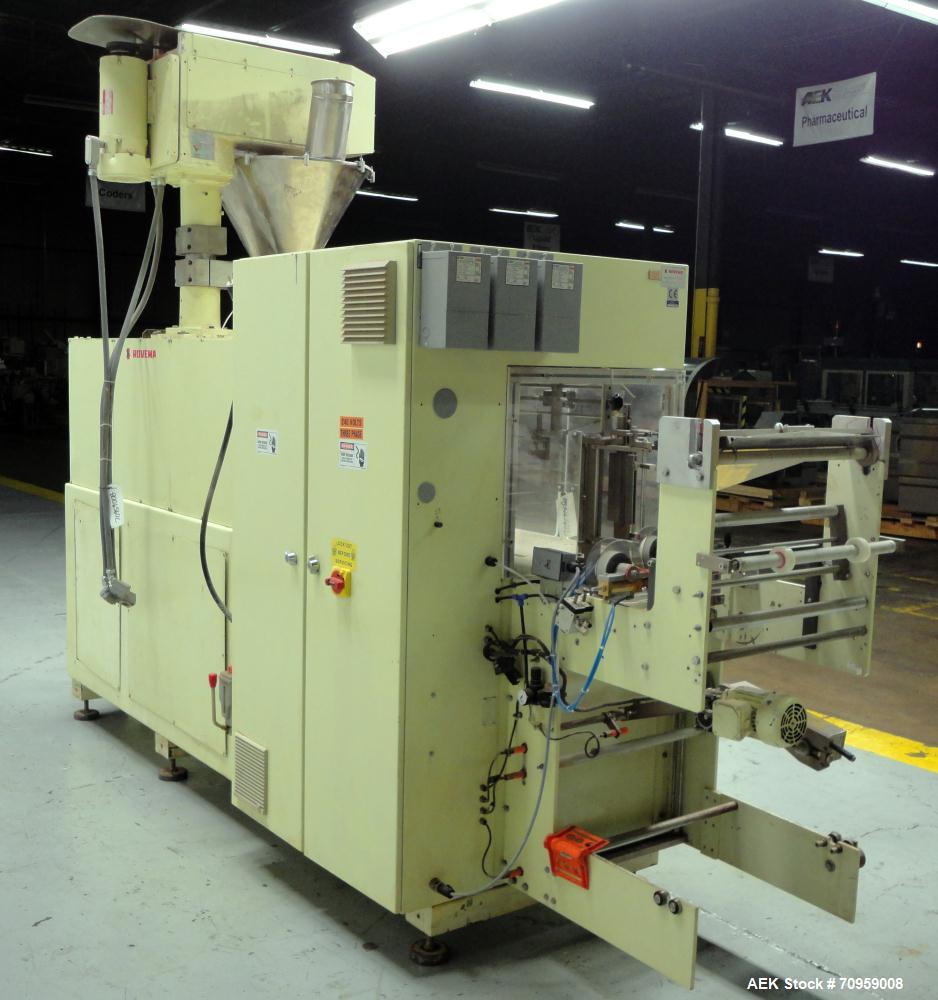Used Rovema Model HVS-160 Duplex Horizontal Bagging Machine