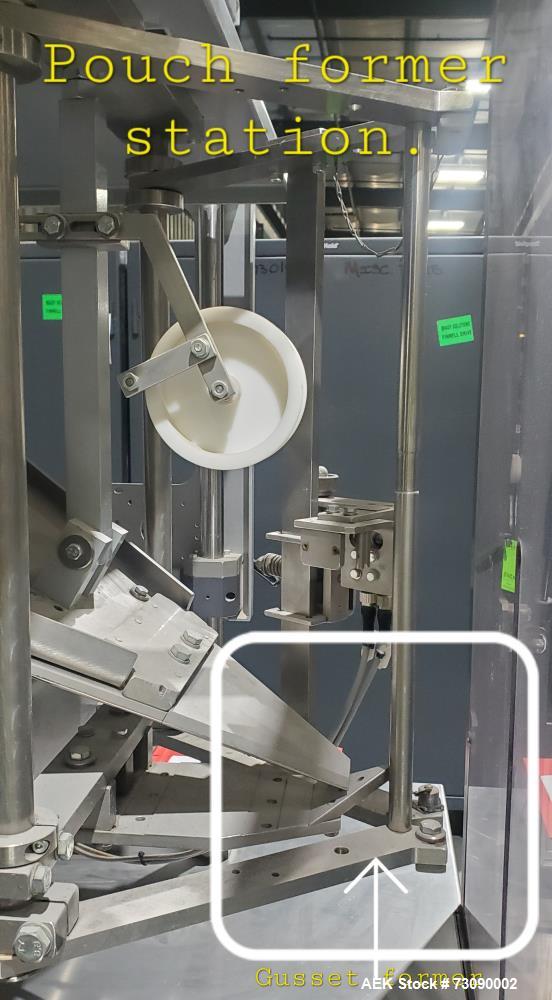 Used SN Machinery FBM22 Duplex HFFS Pouch Machine – With Ishida 16-Head Scale & More