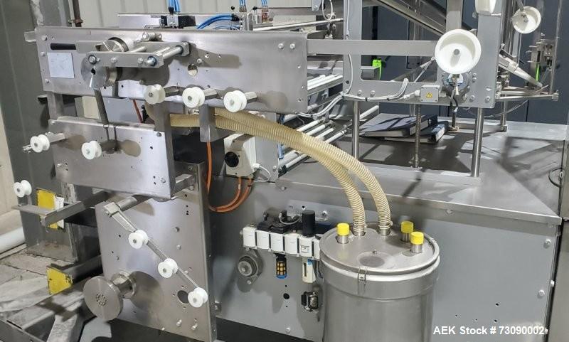 Used SN Machinery FBM22 Duplex HFFS Pouch Machine – With Ishida 16-Head Scale & More
