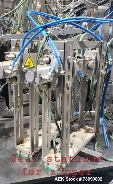 Used SN Machinery FBM22 Duplex HFFS Pouch Machine – With Ishida 16-Head Scale & More
