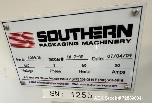 Used Southern Packaging IM7-12 Horizontal Form Fill Seal Machine | HFFS Pouch Packaging System