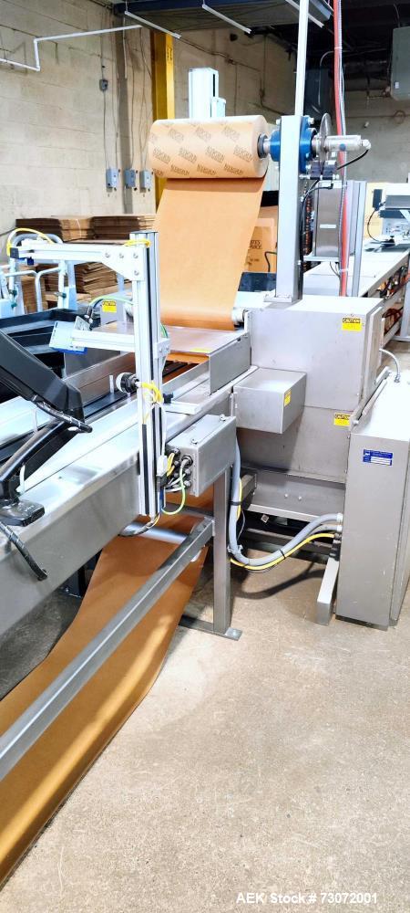 Used-System Packaging Horizontal Double Web Cold Seal Machine