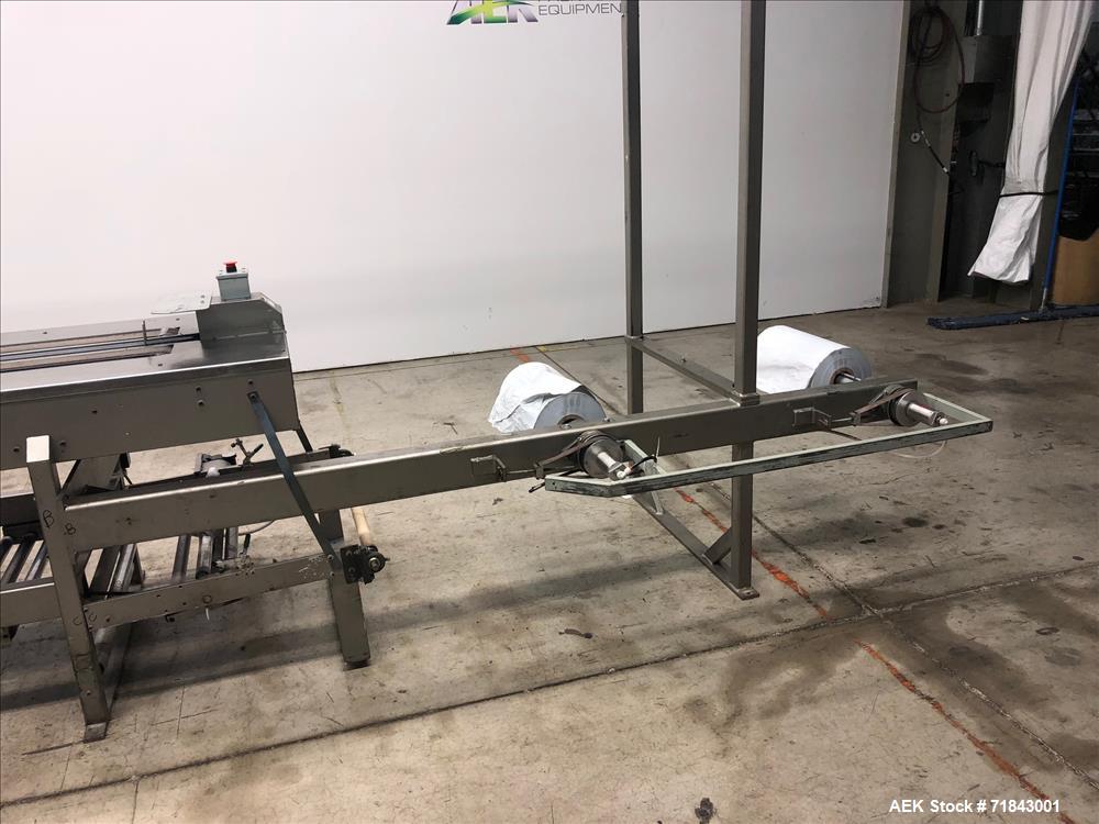 Used System Packaging Model 9000-24-8 Cold Seal Horizontal Wrapper