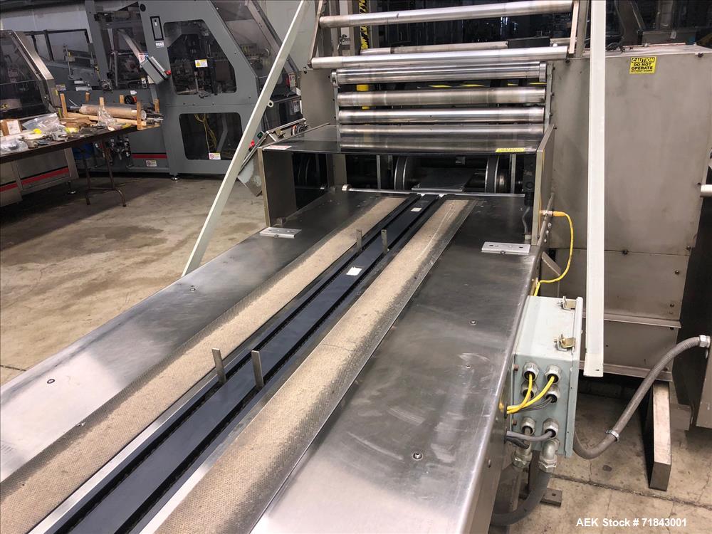 Used System Packaging Model 9000-24-8 Cold Seal Horizontal Wrapper