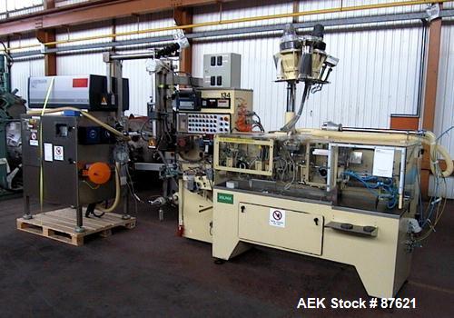 Used- Volpak Horizontal Pouch Machine, Type S-140 Duplex