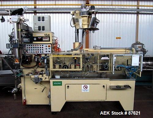 Used- Volpak Horizontal Pouch Machine, Type S-140 Duplex