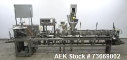 Used Bartelt Model IM7-16 Pouchmaster Horizontal Form, Fill and Seal Pouch Machine. Machine is capable of speeds up to 100 c...