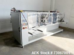 Used- Bossar Form & Fill Horizontal Pouch Filler, Model B 1400 D. Capable of speeds up to 110. Size range 50mm to 140mm wide...