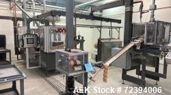 Used R.A. Jones Pouch King PK4000 Horizontal Form Fill Seal Sachet Packaging Line with Film Splicer & Rotary Knife