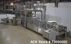 Used SN Machinery (Laudenberg) Model FBM22 Duplex Horizontal Form, Fill and Seal Pouch Machine with Zipper Attachment. Pouch...