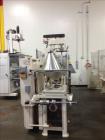 Used Bartelt Model IM Packager Horizontal Form Fill and Seal Pouch/Bag Machine. Machine is capable of speeds up to 100 pouches (or bags) per minute.  Has a pouch size range: Length 2
