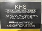 Used Bartelt (Klockner) Model IM7-16 Servo Horizontal Form Fill and Seal Machin