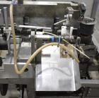 Used- Bartelt IM9-14 Horizontal Form Fill & Seal Pouch Machine. Capable of speeds of up to 70 CPM. Has a 9