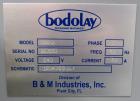 Used- Bodolay Model CG60 Horizontal Form Fill and Seal Machine