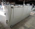 Used Bossar Form & Fill Horizontal Pouch Filler, Model B-1400/PH/D. Capable of speeds up to 110. Size range 50mm to 140mm wide x 50mm to 210mm height. Maximum fill volume 400cc. Setup for 4 sided sea...