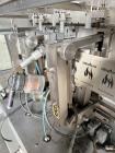 Used Bossar Form & Fill Horizontal Pouch Filler, Model B-1400/PH/D. Capable of speeds up to 110. Size range 50mm to 140mm wide x 50mm to 210mm height. Maximum fill volume 400cc. Setup for 4 sided sea...