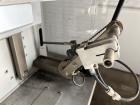 Used Bossar Form & Fill Horizontal Pouch Filler, Model B-1400/PH/D. Capable of speeds up to 110. Size range 50mm to 140mm wide x 50mm to 210mm height. Maximum fill volume 400cc. Setup for 4 sided sea...