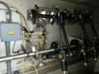Used Bossar Form & Fill Horizontal Pouch Filler, Model B-1400/PH/D. Capable of speeds up to 110. Size range 50mm to 140mm wide x 50mm to 210mm height. Maximum fill volume 400cc. Setup for 4 sided sea...