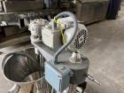 Used Bossar Form & Fill Horizontal Pouch Filler, Model B-1400/PH/D. Capable of speeds up to 110. Size range 50mm to 140mm wide x 50mm to 210mm height. Maximum fill volume 400cc. Setup for 4 sided sea...