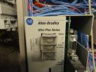 Used Bossar Model B 3700, Horizontal Pouch Form fill seal, Allen-Bradley controls, produces horizontal pouches from 5