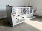 Used Bossar Form & Fill Horizontal Pouch Filler, Model B 1400 D. Capable of speeds up to 110. Size range 50mm to 140mm wide x 50mm to 210mm height. Maximum fill volume 400cc. Setup for 4 sided seal p...