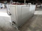 Used Bossar Form & Fill Horizontal Pouch Filler, Model B 1400 D. Capable of speeds up to 110. Size range 50mm to 140mm wide x 50mm to 210mm height. Maximum fill volume 400cc. Setup for 4 sided seal p...