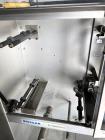 Used Bossar Form & Fill Horizontal Pouch Filler, Model B 1400 D. Capable of speeds up to 110. Size range 50mm to 140mm wide x 50mm to 210mm height. Maximum fill volume 400cc. Setup for 4 sided seal p...