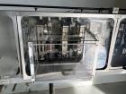 Used Bossar Form & Fill Horizontal Pouch Filler, Model B 1400 D. Capable of speeds up to 110. Size range 50mm to 140mm wide x 50mm to 210mm height. Maximum fill volume 400cc. Setup for 4 sided seal p...