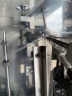 Used Bossar Form & Fill Horizontal Pouch Filler, Model B 1400 D. Capable of speeds up to 110. Size range 50mm to 140mm wide x 50mm to 210mm height. Maximum fill volume 400cc. Setup for 4 sided seal p...