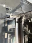 Used Bossar Form & Fill Horizontal Pouch Filler, Model B 1400 D. Capable of speeds up to 110. Size range 50mm to 140mm wide x 50mm to 210mm height. Maximum fill volume 400cc. Setup for 4 sided seal p...